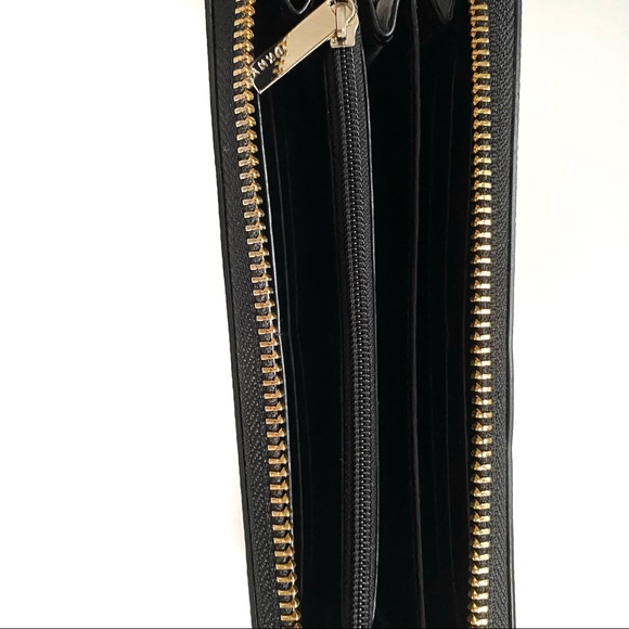 DKNY Bryant Zip Around Logo Continental Wallet NWT - Picture 9 of 11